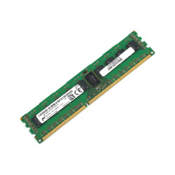 MT18KSF1G72PDZ-1G6E1 MICRON DDR3L SDRAM 8GB 2RX8 PC3L-12800 1600MHZ RDIMM CL11